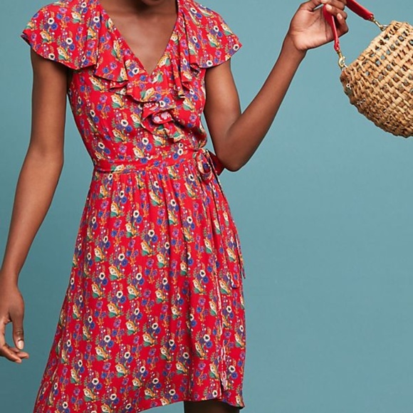 Anthropologie Dresses & Skirts - Anthropologie Rosalia Wrap Dress